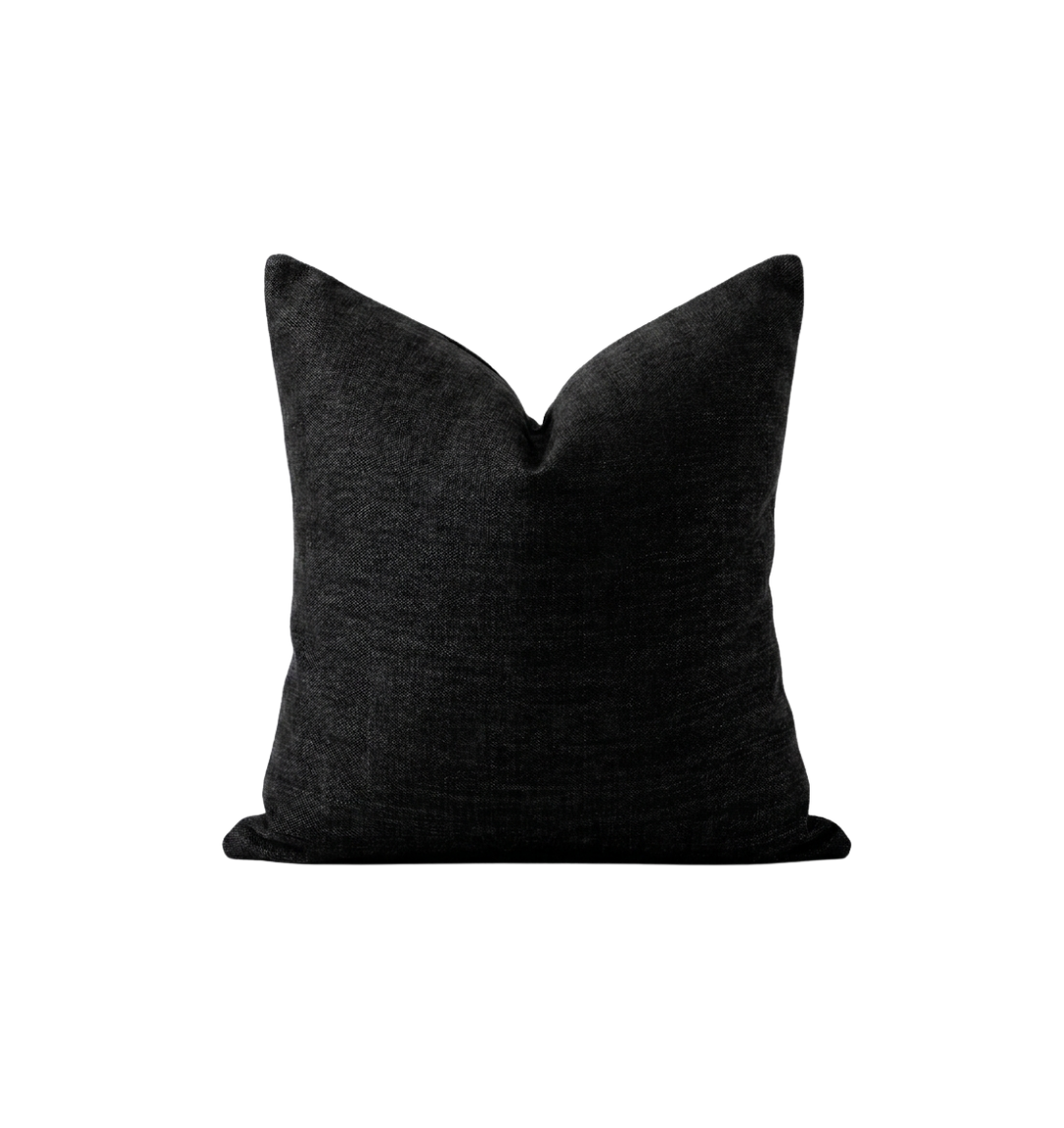 Black and White Polka Dot Pillow