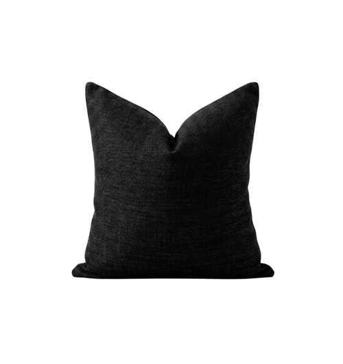 Black and White Polka Dot Pillow